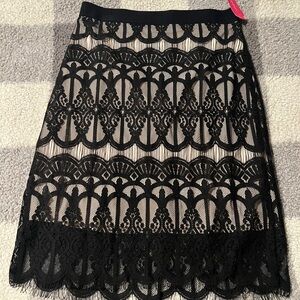 NWT! Xhilaration Black Lace Skirt